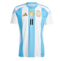 Argentina Angel Di Maria #11 Replika Hemmatröja Copa America 2024 Kortärmad